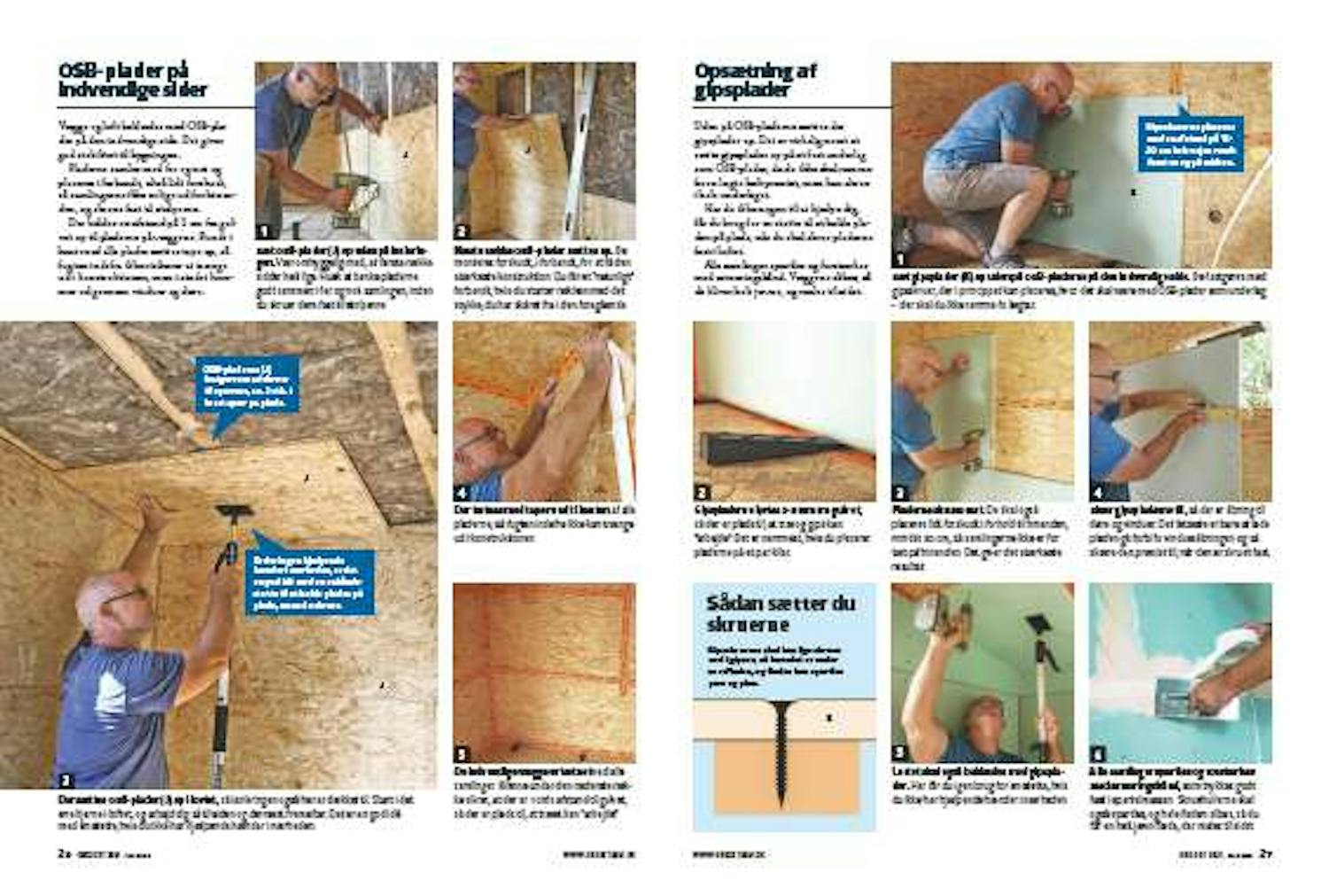 Bygge isoleret anneks med OSB-plader Bygge isoleret anneks med OSB-plader